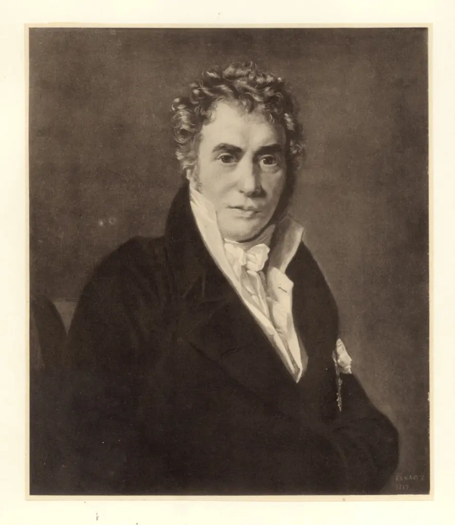 Anonimo , Navez, I. - sec. XIX - Ritratto di Louis David , fronte