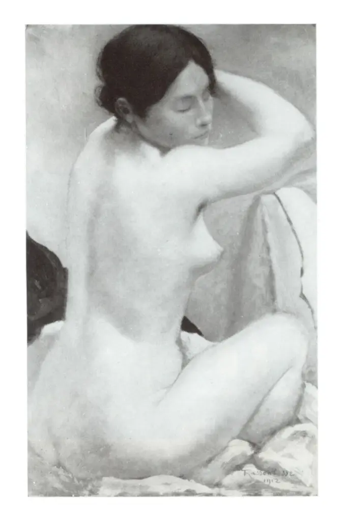 Anonimo , Rassenfosse, Armand - sec. XX , fronte