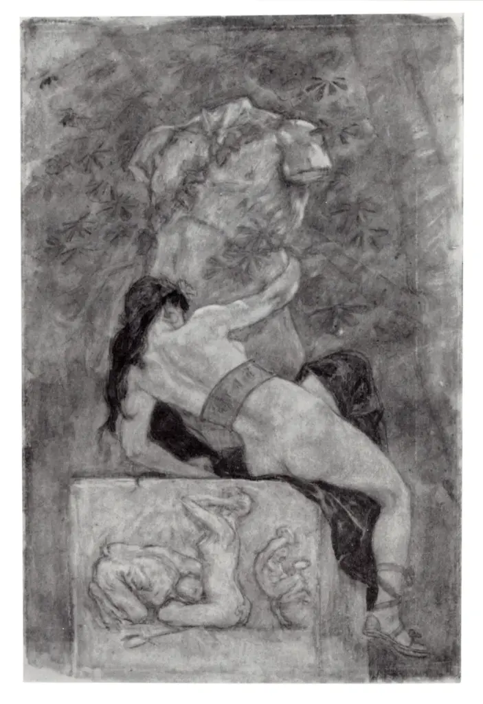 Anonimo , Rops, Felicien - sec. XIX - Confidence , fronte