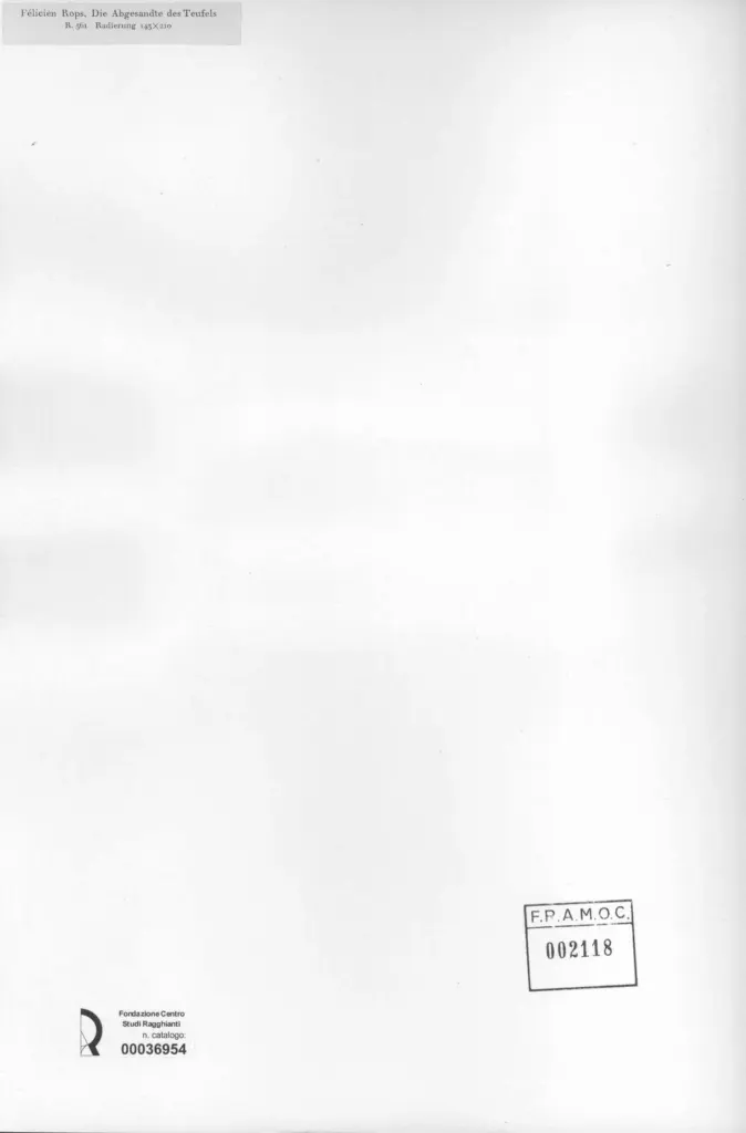 Anonimo , Rops, Felicien - sec. XIX - Die Abgesandte des Teufels , retro