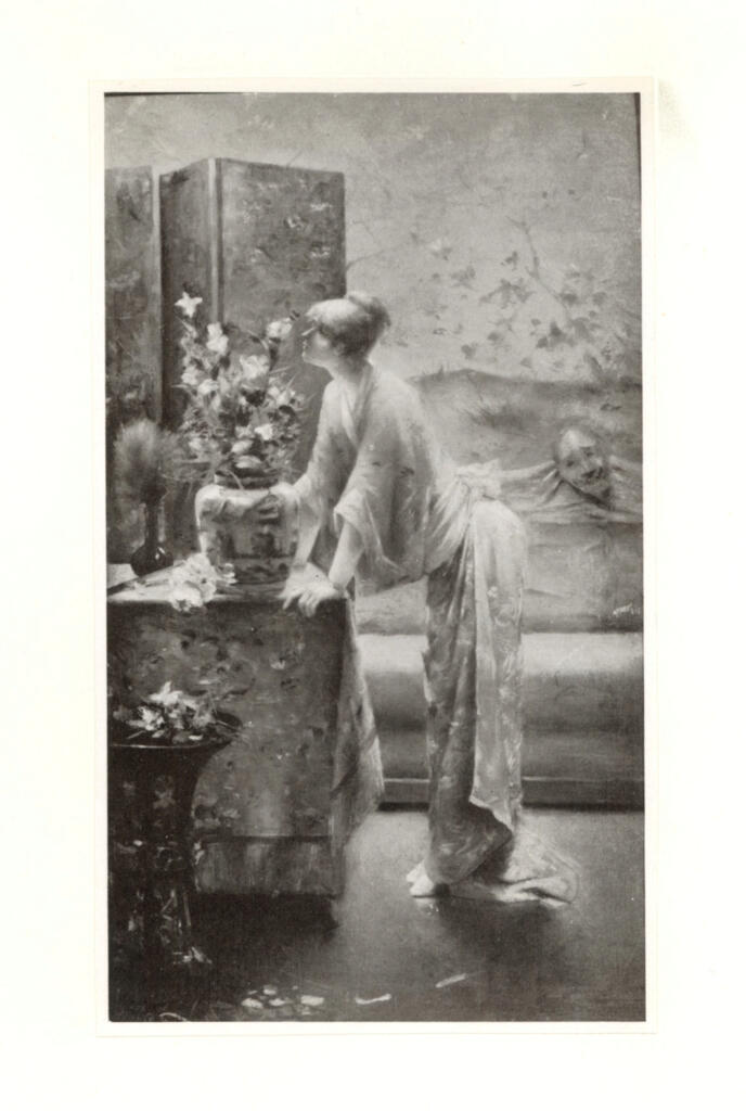 Anonimo , Stevens, Alfred - sec. XIX - Le Parisienne en Japonaise , fronte