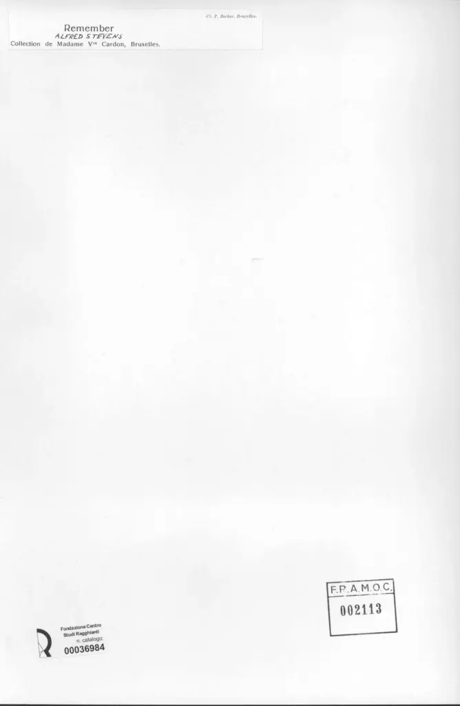 Anonimo , Stevens, Alfred , retro