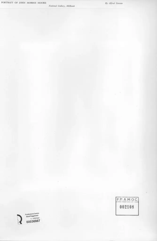 Anonimo , Stevens, Alfred - sec. XIX - Portrait of John Moore , retro