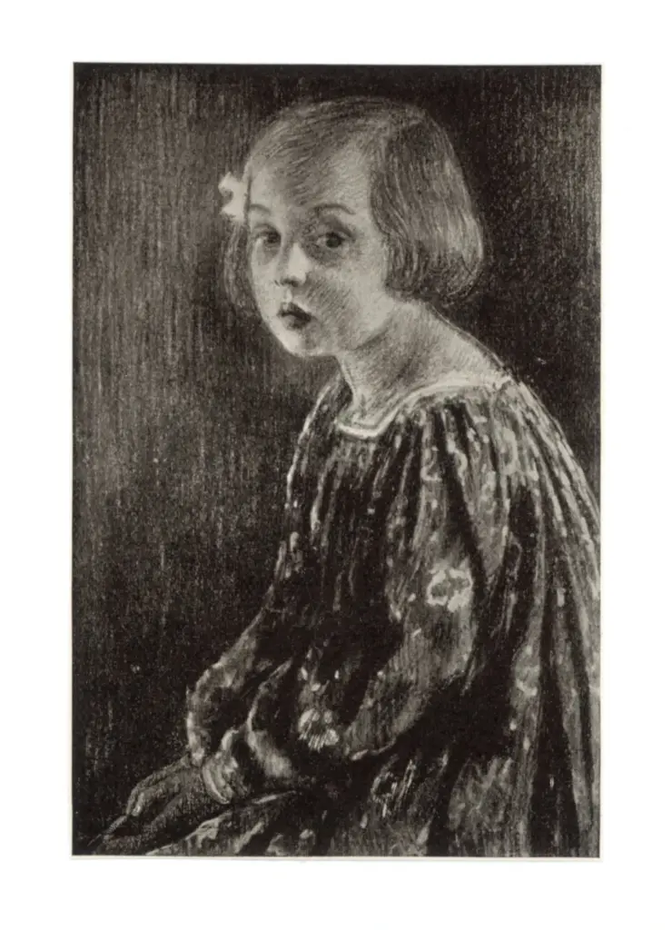 Van Rysselberghe, Theodore , Filette -