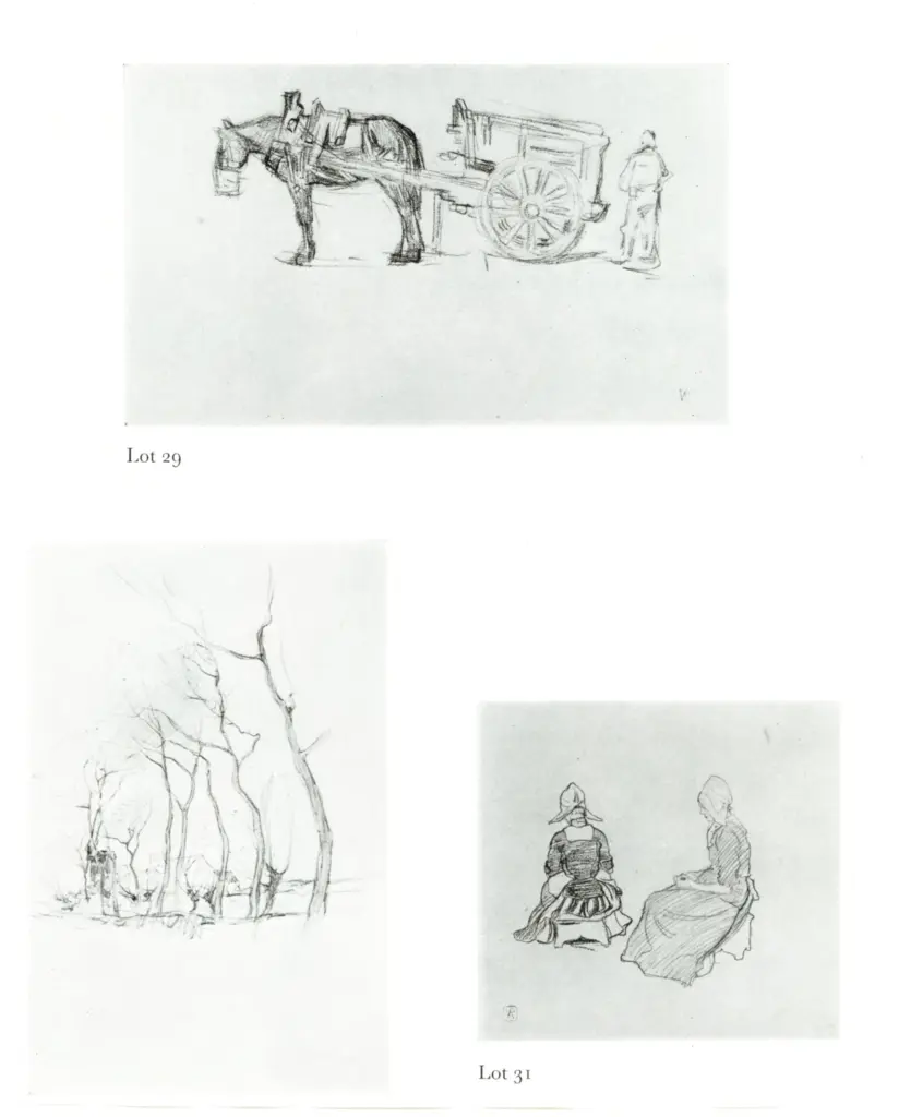 Van Rysselberghe, Th&eacute;o , Tombereau &agrave; l'Arr&ecirc;t