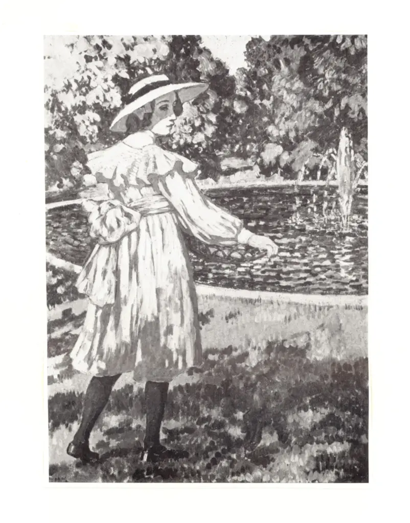 Van Rysselberghe, Th&eacute;o , Portrait d'Elizabeth. Fille de l'Artiste