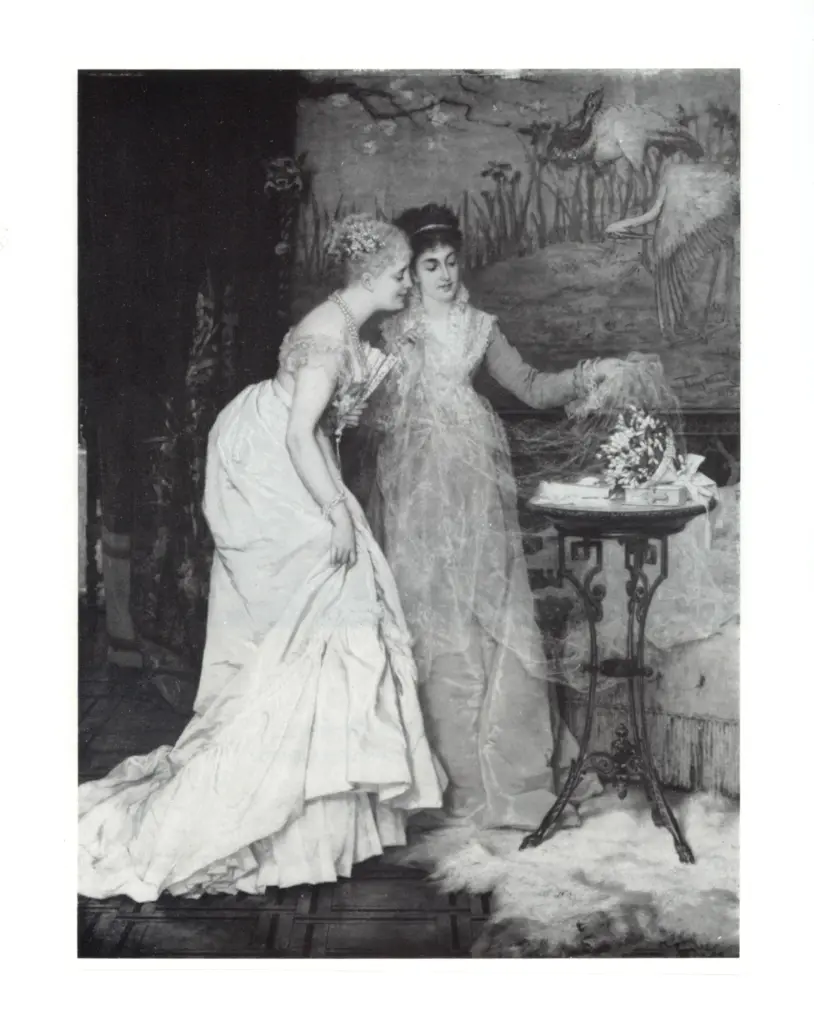 Anonimo , Verhas, Frans - sec. XIX - Le bouquet , fronte