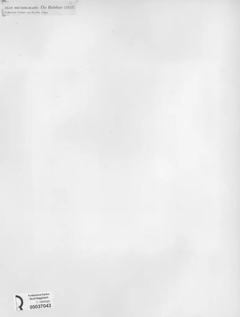 Anonimo , Brusselmans, Jean - sec. XX , retro