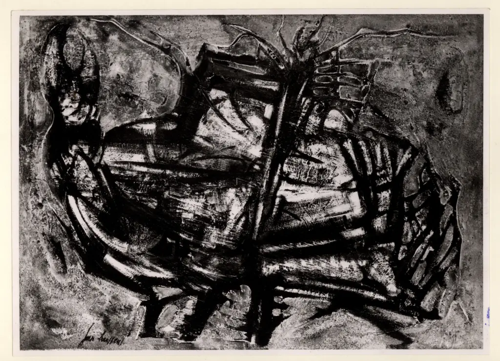 Anonimo , Burssens, Jan - sec. XX - La Crabe , fronte