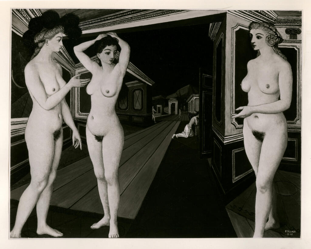 Anonimo , Delvaux, Paul - sec. XX , fronte