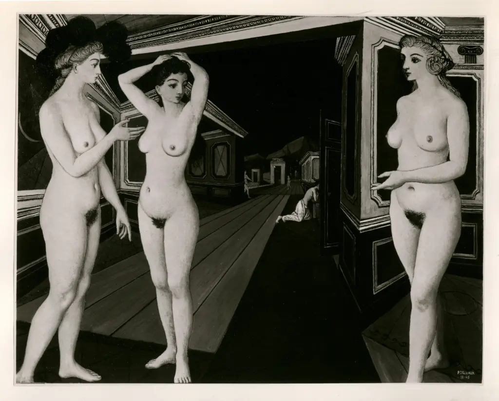 Anonimo , Delvaux, Paul - sec. XX , fronte