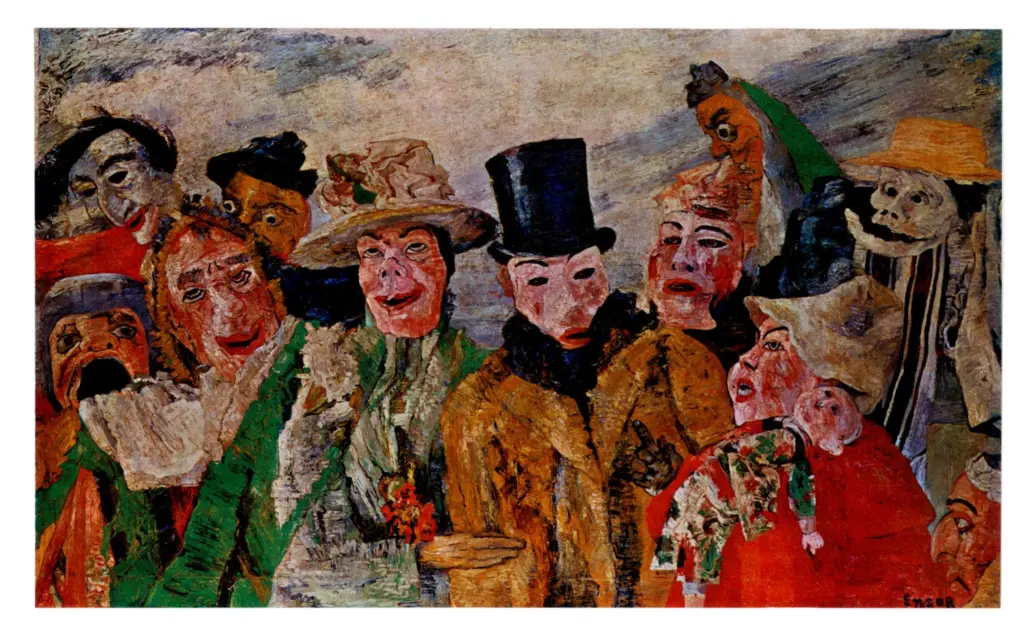 Ensor, James , Die Intrige