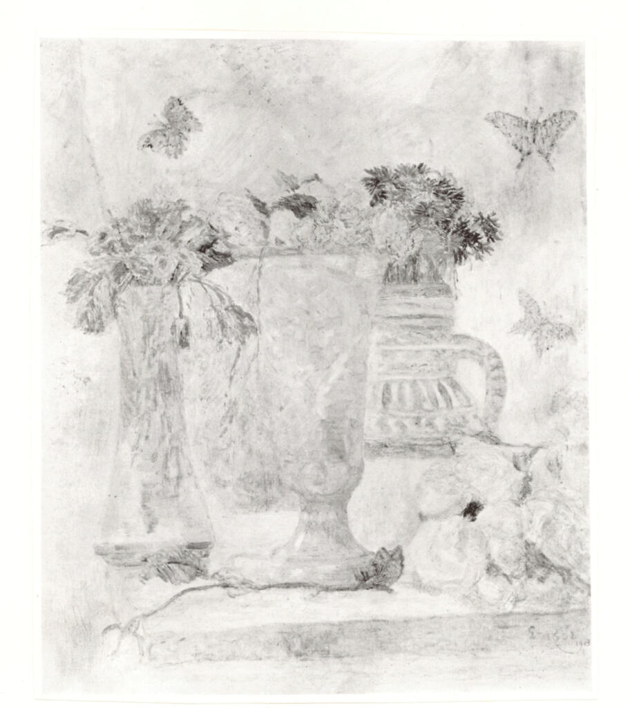 Anonimo , Ensor, James - sec. XX - Tulips et bleuets , fronte