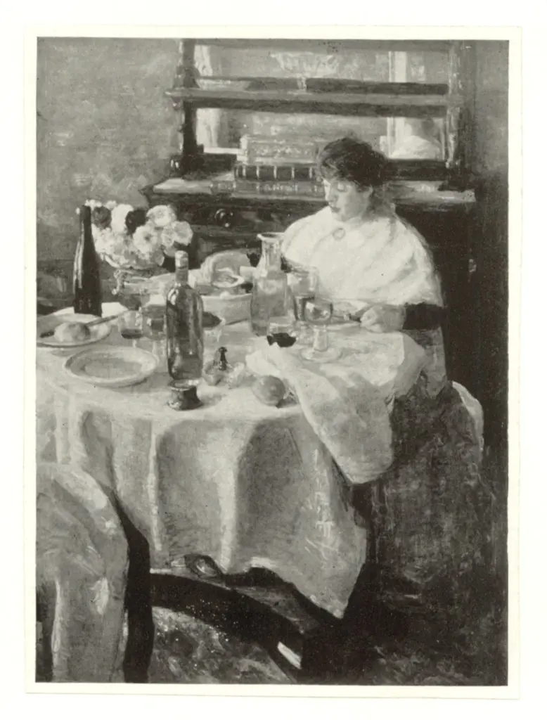 Ensor, James , La mangeuse d'hu&icirc;tres