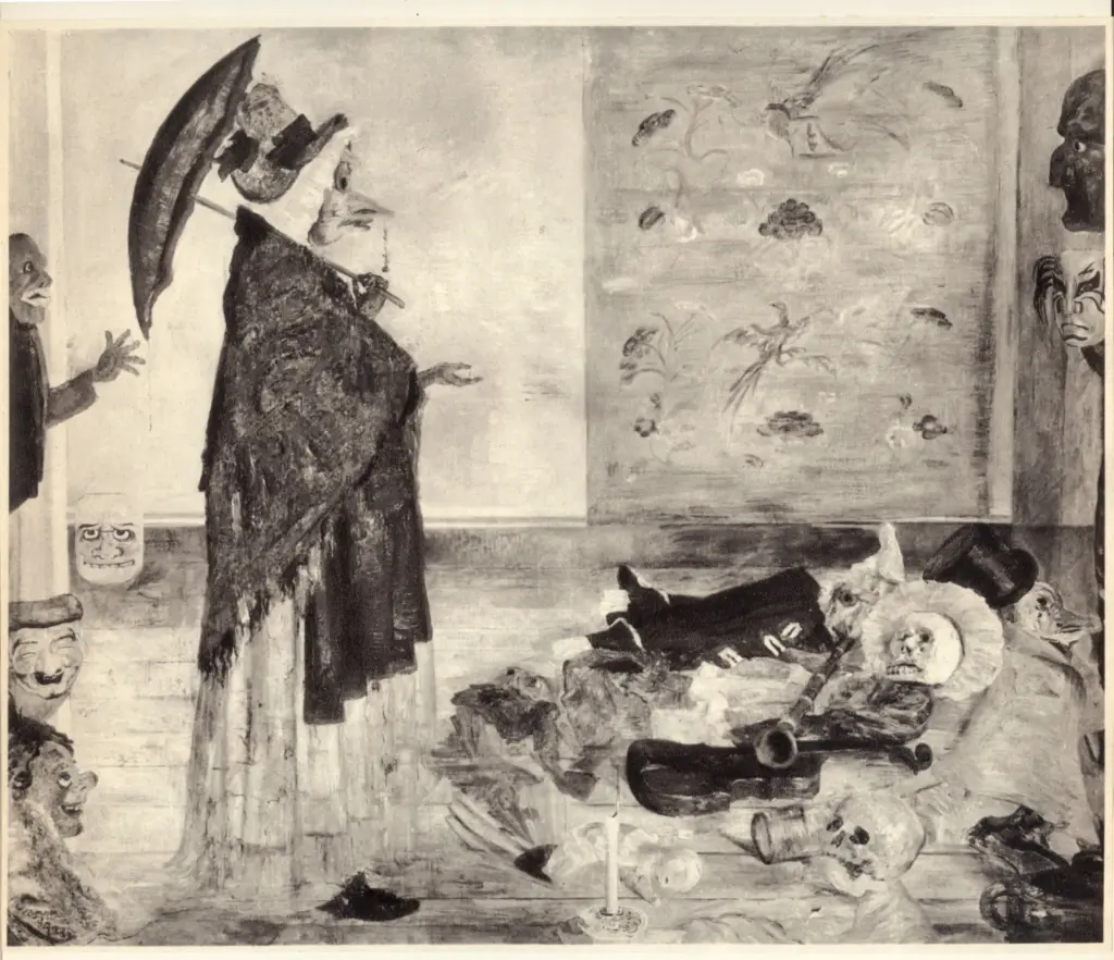 Anonimo , Ensor, James - sec. XIX , fronte