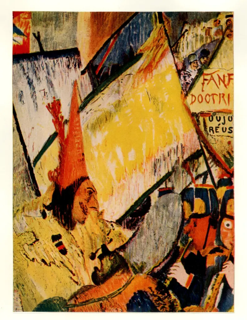 Anonimo , Ensor, James - sec. XX - Carnevale , fronte