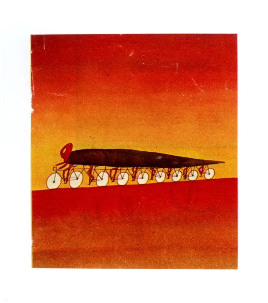 Folon, Jean Michel , Tre illustrazioni per opere di Kafka