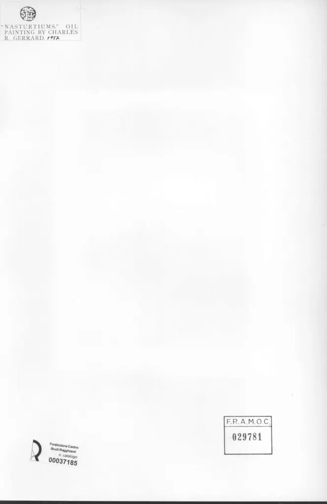 Anonimo, Anonimo , retro