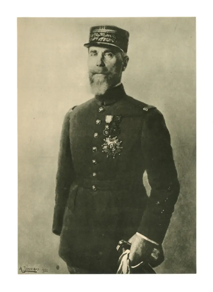 Anonimo , Jonniaux, Alfred - sec. XX - Le g&eacute;n&eacute;ral Gourand , fronte