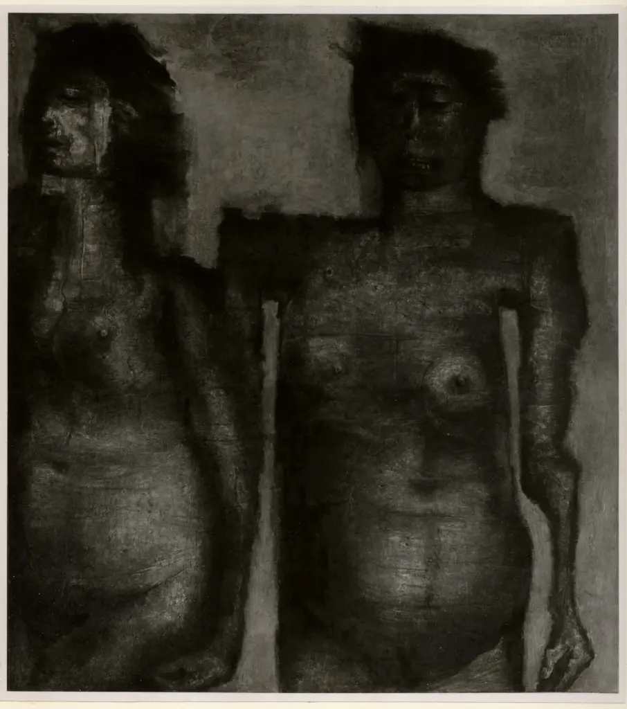 Anonimo , Landuyt, Octave - sec. XX - Reclining Figures , fronte