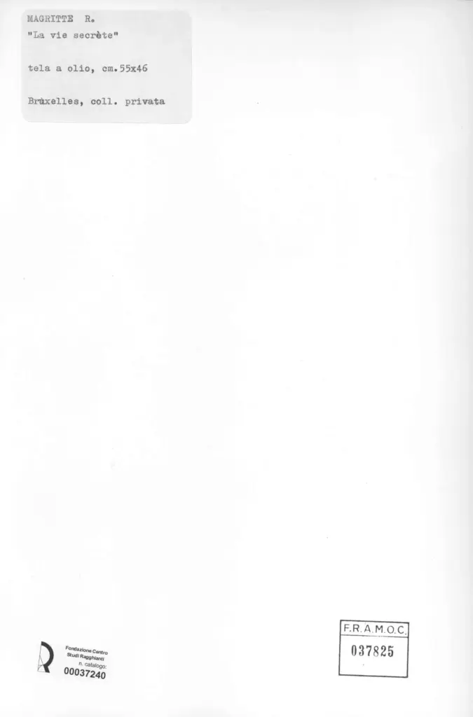 Anonimo , Magritte, Ren&eacute; , retro