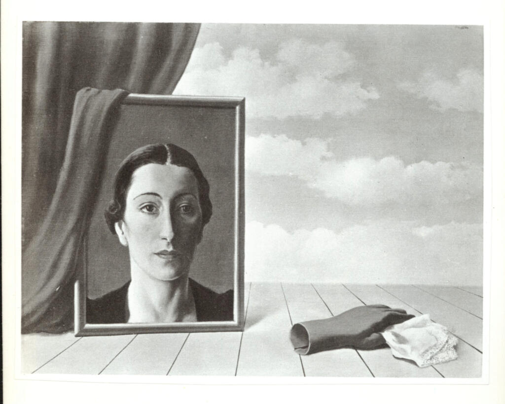 Anonimo , Magritte, René - sec. XX - Ritratto nel paesaggio , fronte