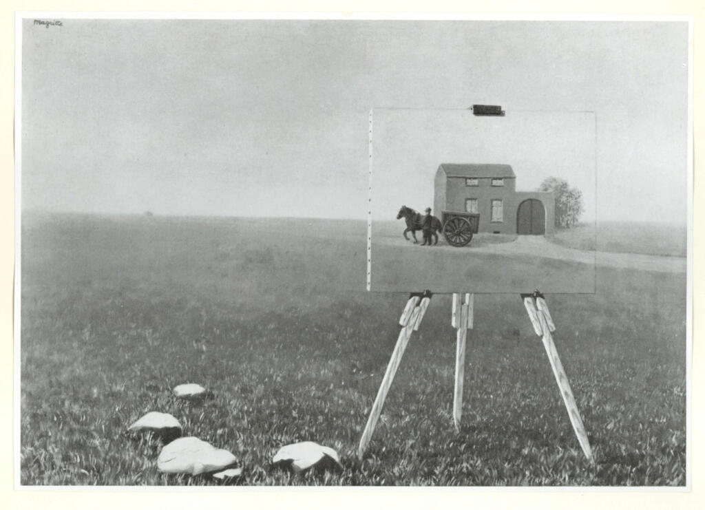 Anonimo , Magritte, René - sec. XX , fronte