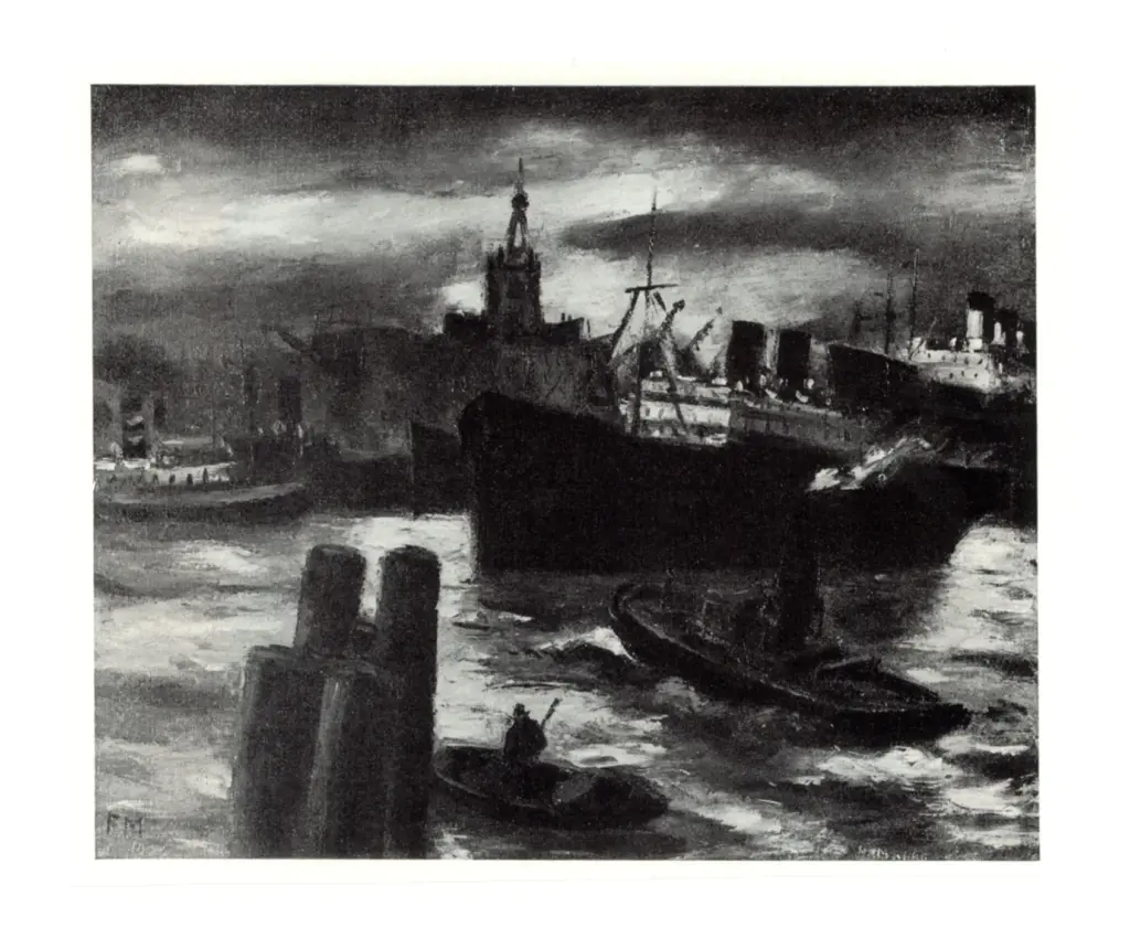 Masereel, Frans , Hamburger Haven