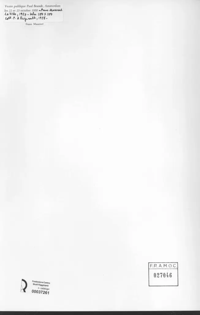 Anonimo, Anonimo , retro