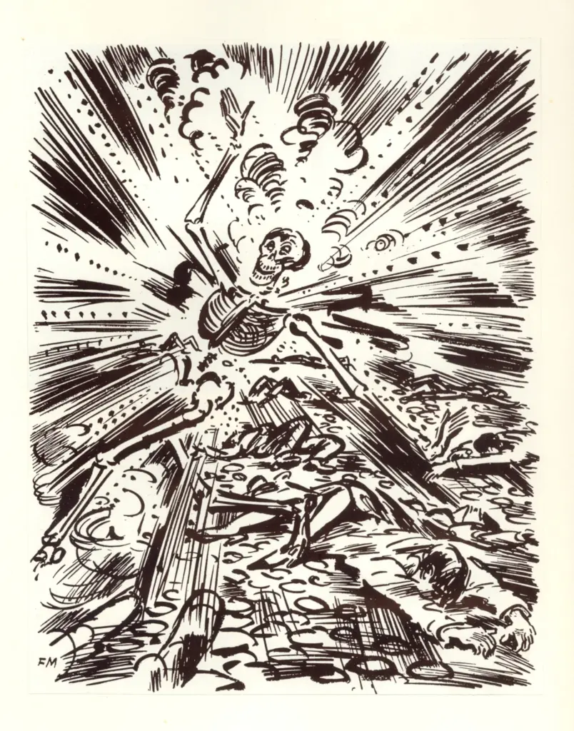 Masereel, Frans , Dance macabre