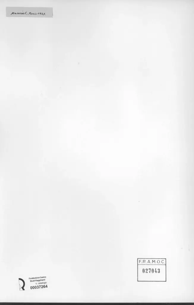 Anonimo, Anonimo , retro