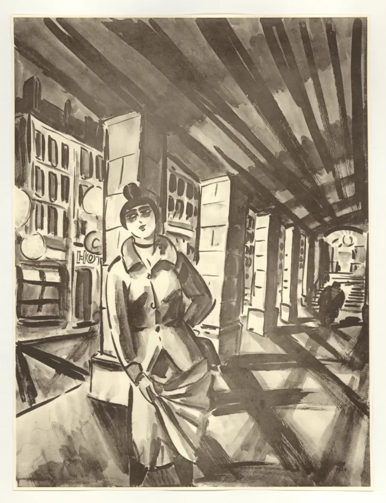 Masereel, Frans , Sous le M&eacute;tro