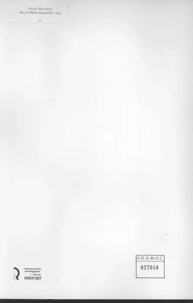 Anonimo, Anonimo , retro