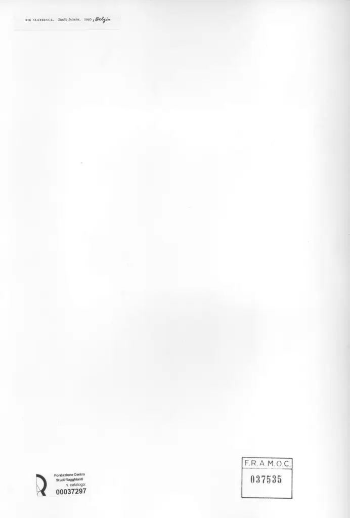 Anonimo , Slabbinch, Rik - sec. XX - Studio Interior , retro