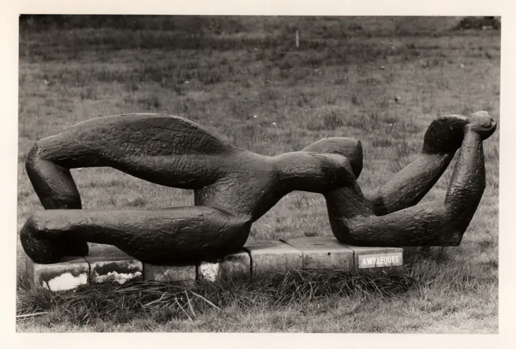 Anonimo , Willequet, Andr&eacute; - sec. XX - Figura per giardino , fronte