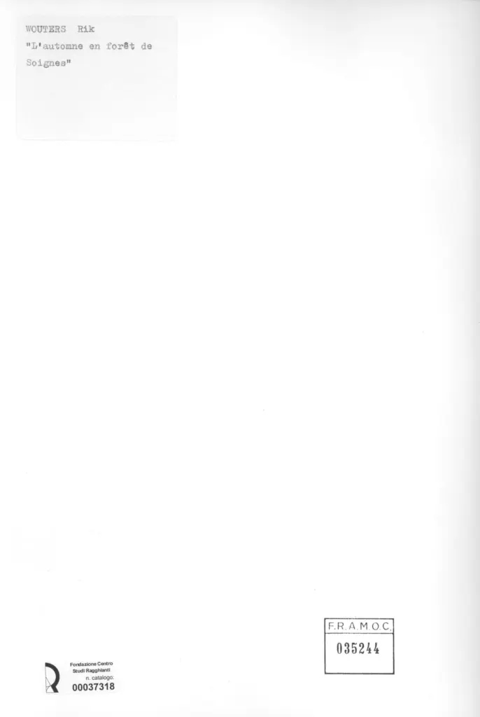 Anonimo, Anonimo , retro