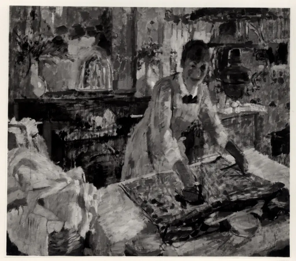 A.F.I. Agenzia Fotografica Industriale , Wouters, Rik - sec. XX - La stiratrice , fronte