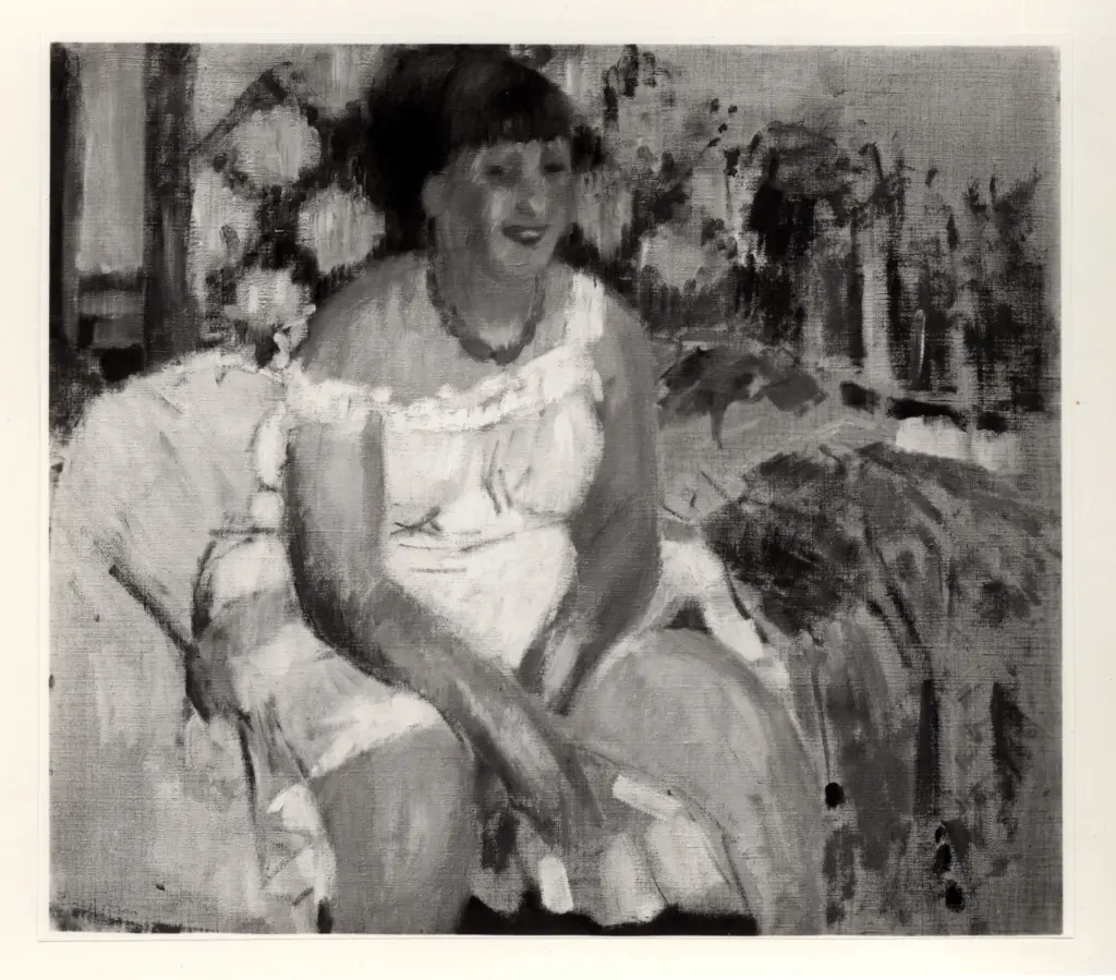 A.F.I. Agenzia Fotografica Industriale , Wouters, Rik - sec. XX - Donna sul bordo del letto , fronte