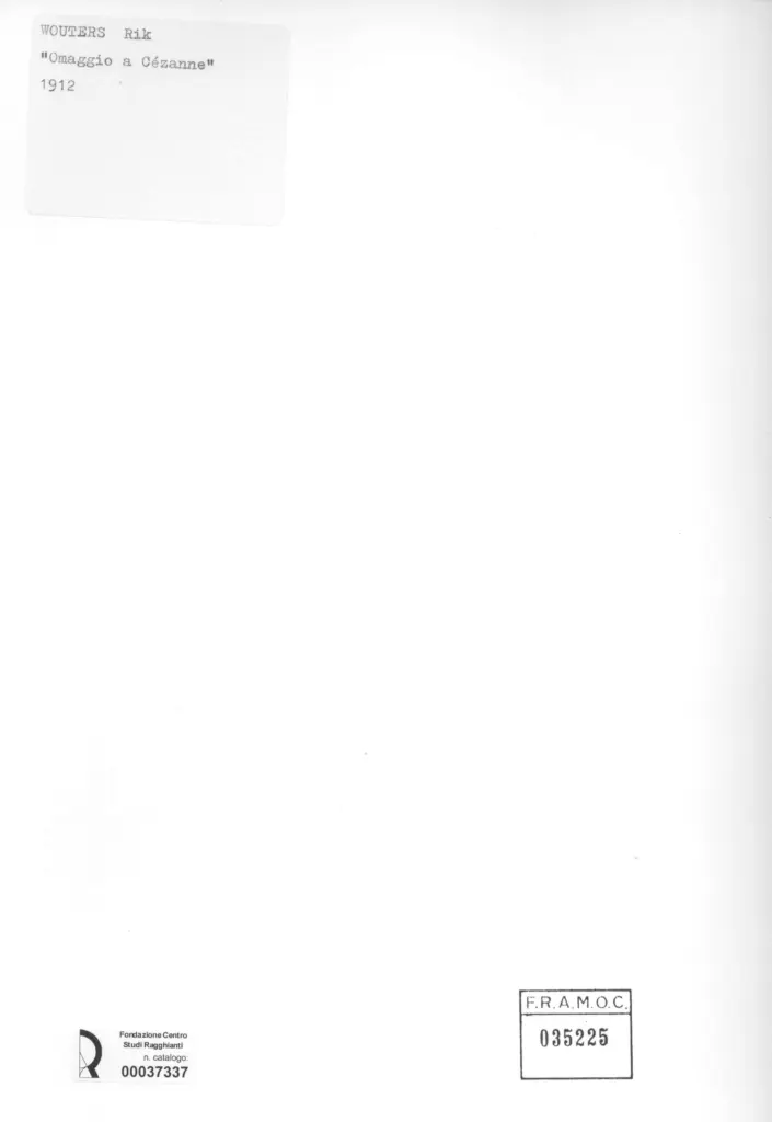 Anonimo, Anonimo , retro