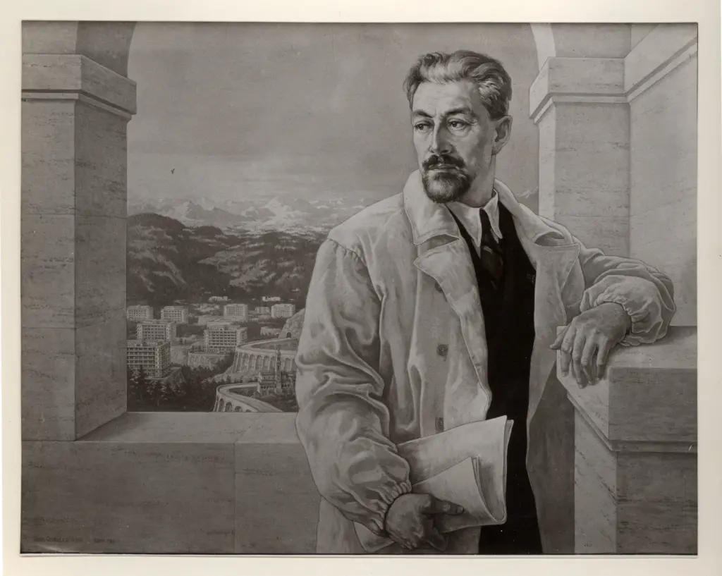 Fotografia Ferruzzi , Giorgieff, Boris - sec. XX - Ritratto del Prof. Dott.Eugenio Morelli , fronte