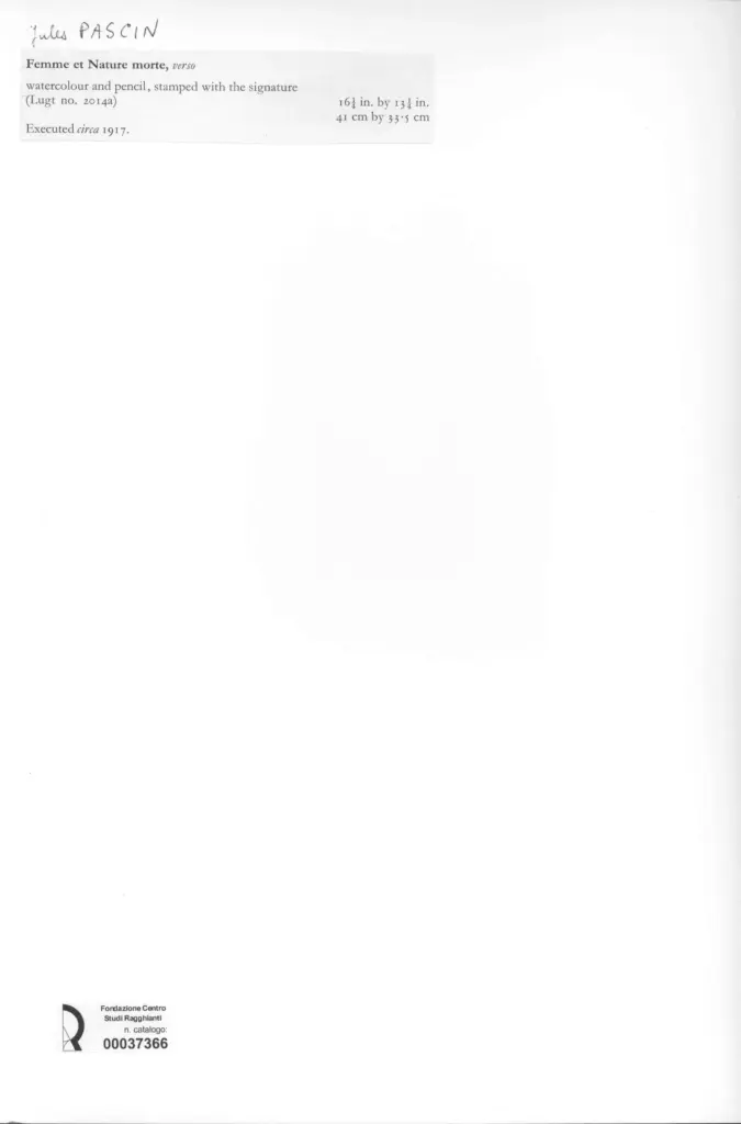 Anonimo, Anonimo , retro