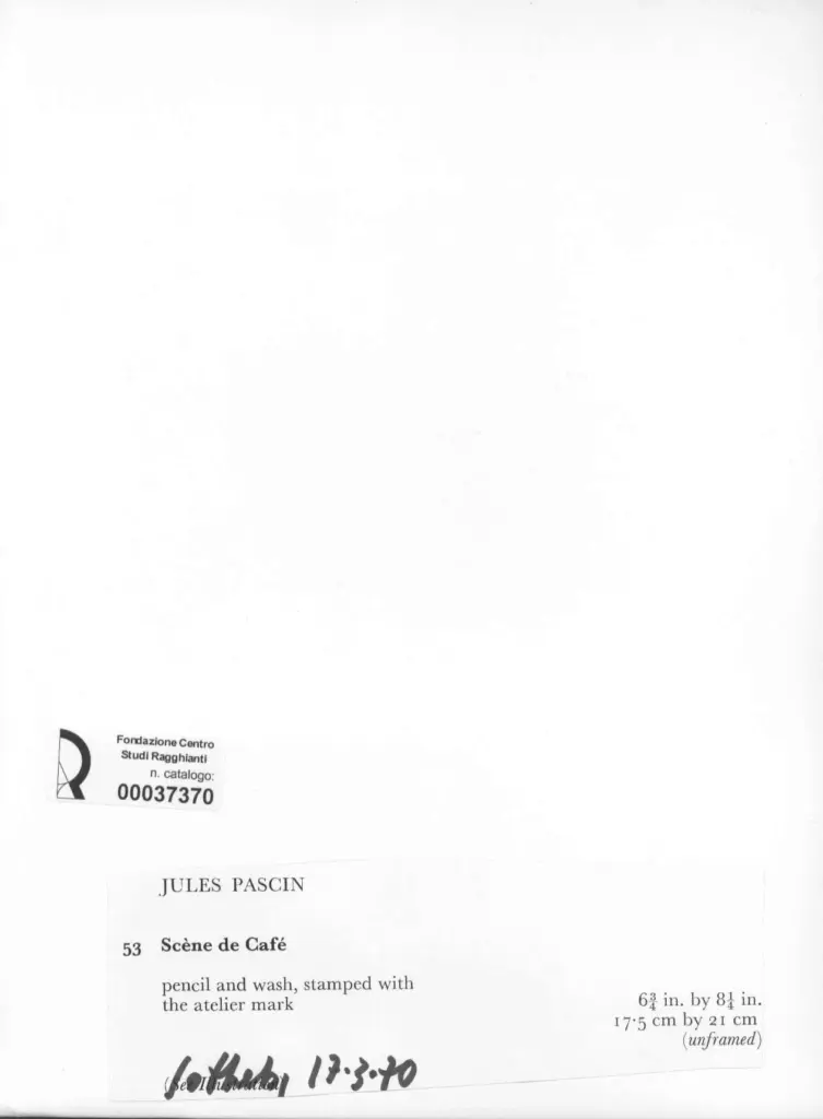 Anonimo, Anonimo , retro