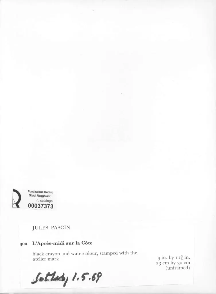 Anonimo, Anonimo , retro