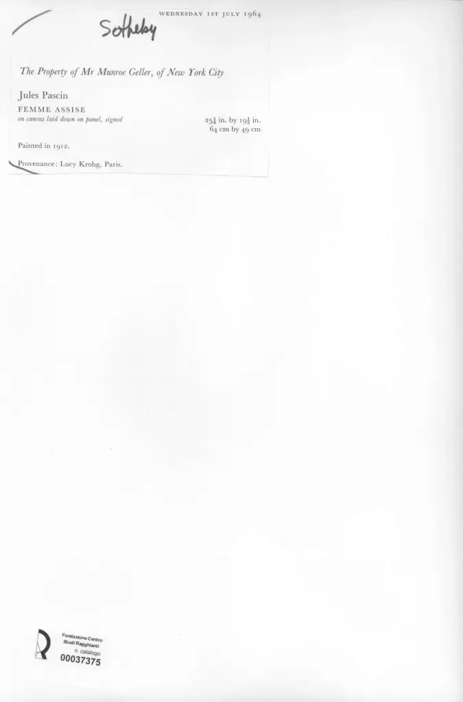 Anonimo, Anonimo , retro