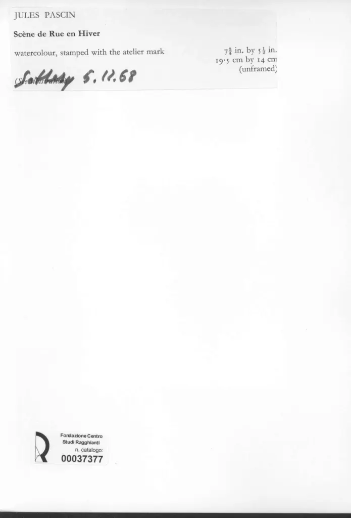 Anonimo, Anonimo , retro