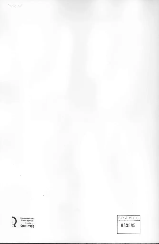 Anonimo, Anonimo , retro