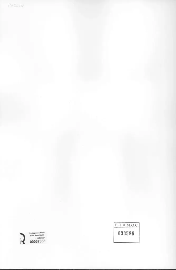 Anonimo, Anonimo , retro