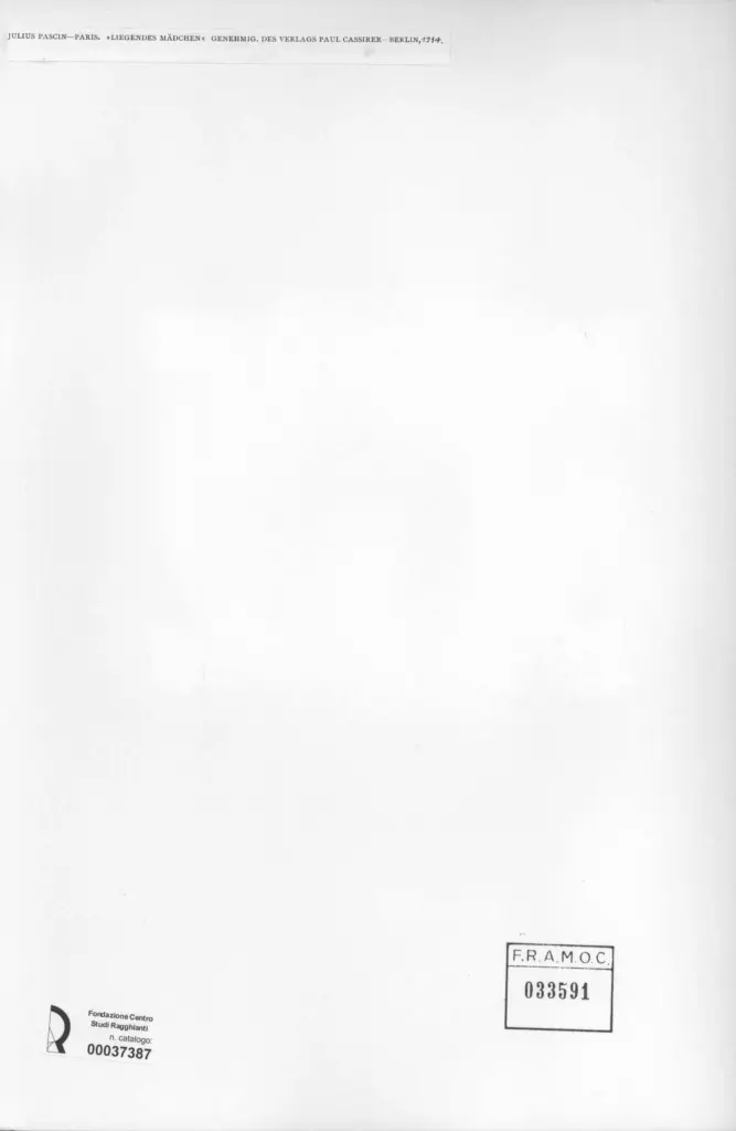 Anonimo , Pascin, Jules - sec. XX , retro