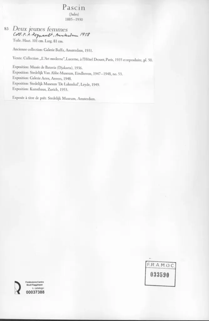 Anonimo , Pascin, Jules , retro