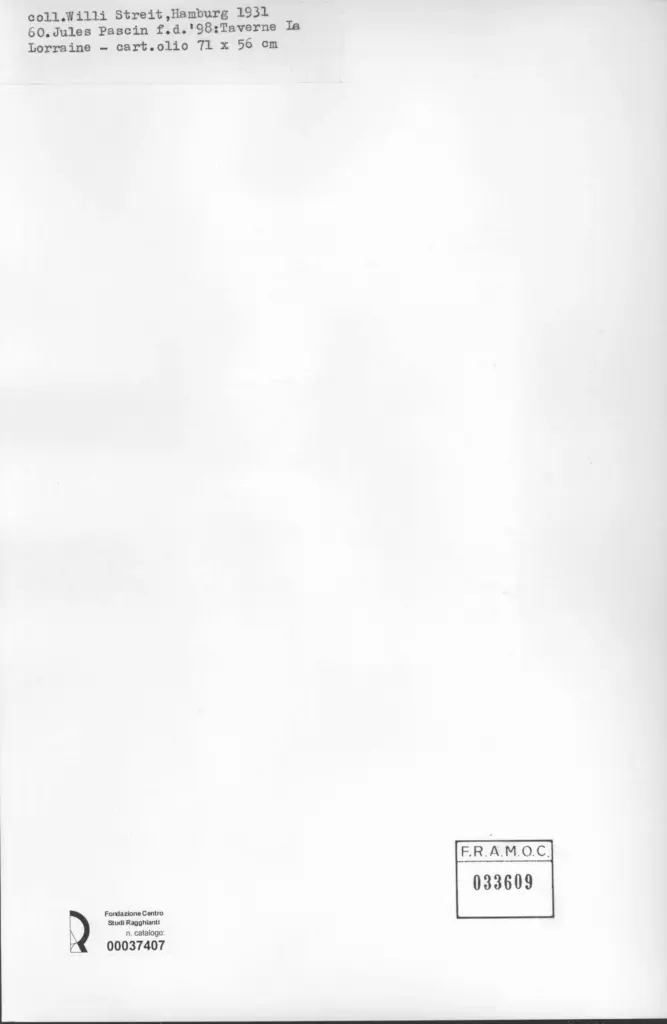 Anonimo , Pascin, Jules sec. XIX , retro